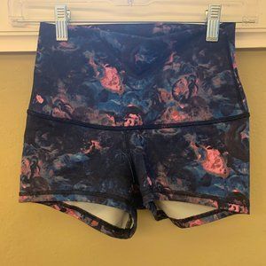Lululemon High Waisted Booty Shorts, Size 4